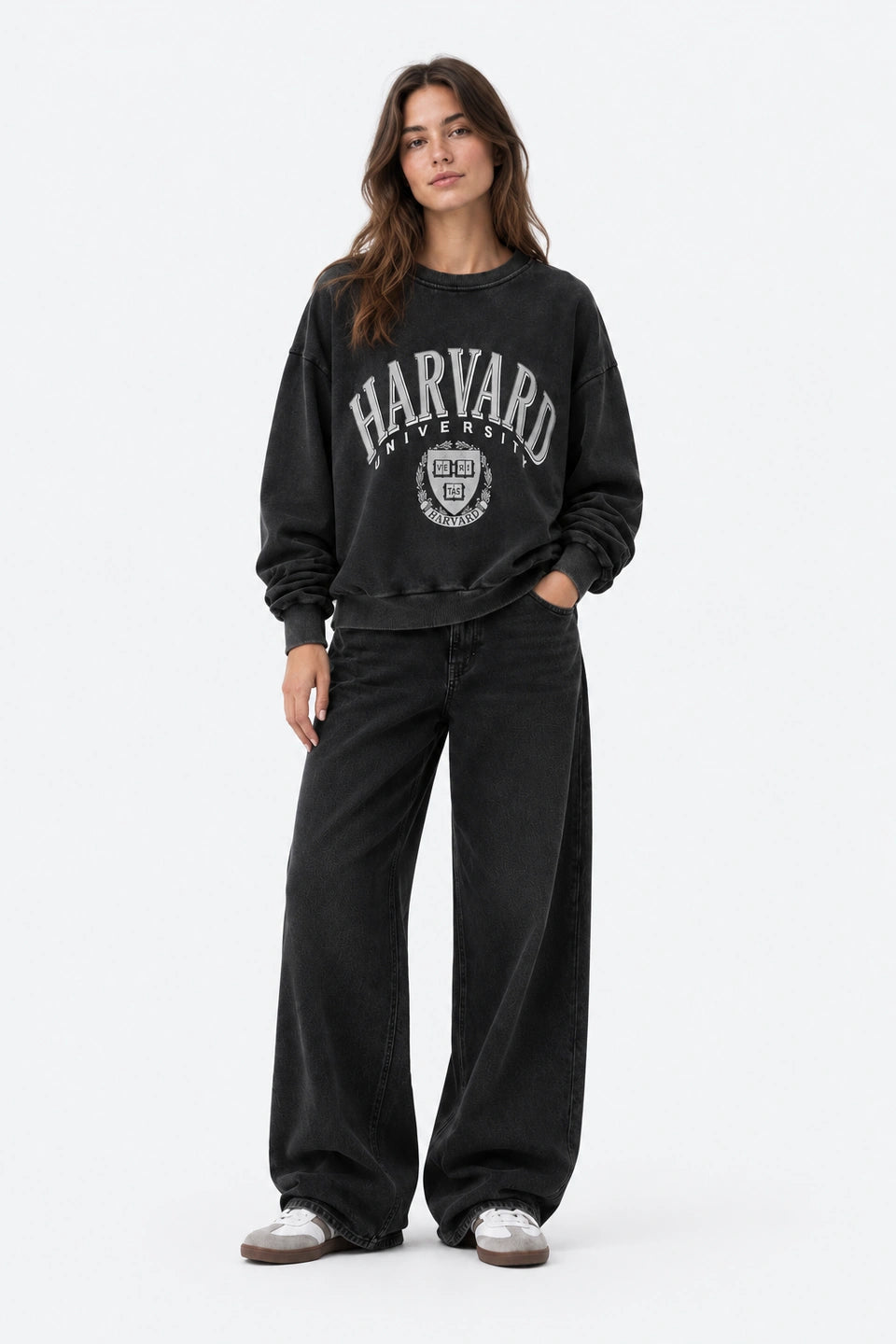 Sudadera Harvard vintage