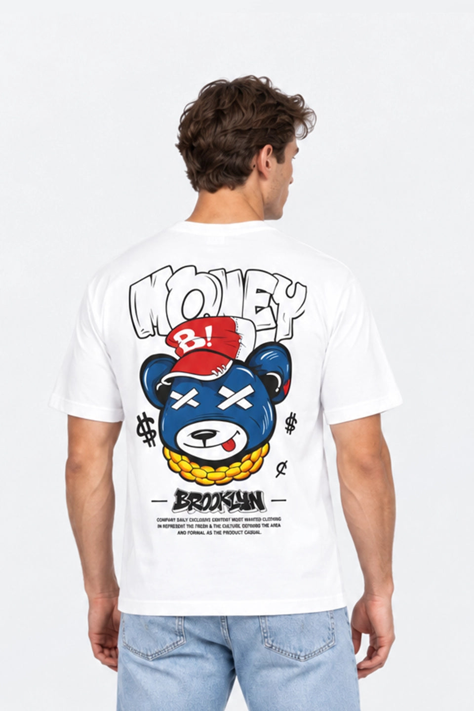 Camiseta Money Brooklyn Oversize