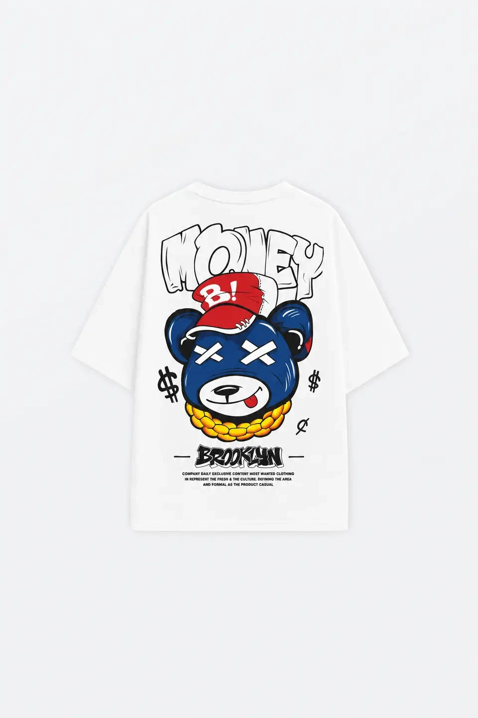 Camiseta Money Brooklyn Oversize