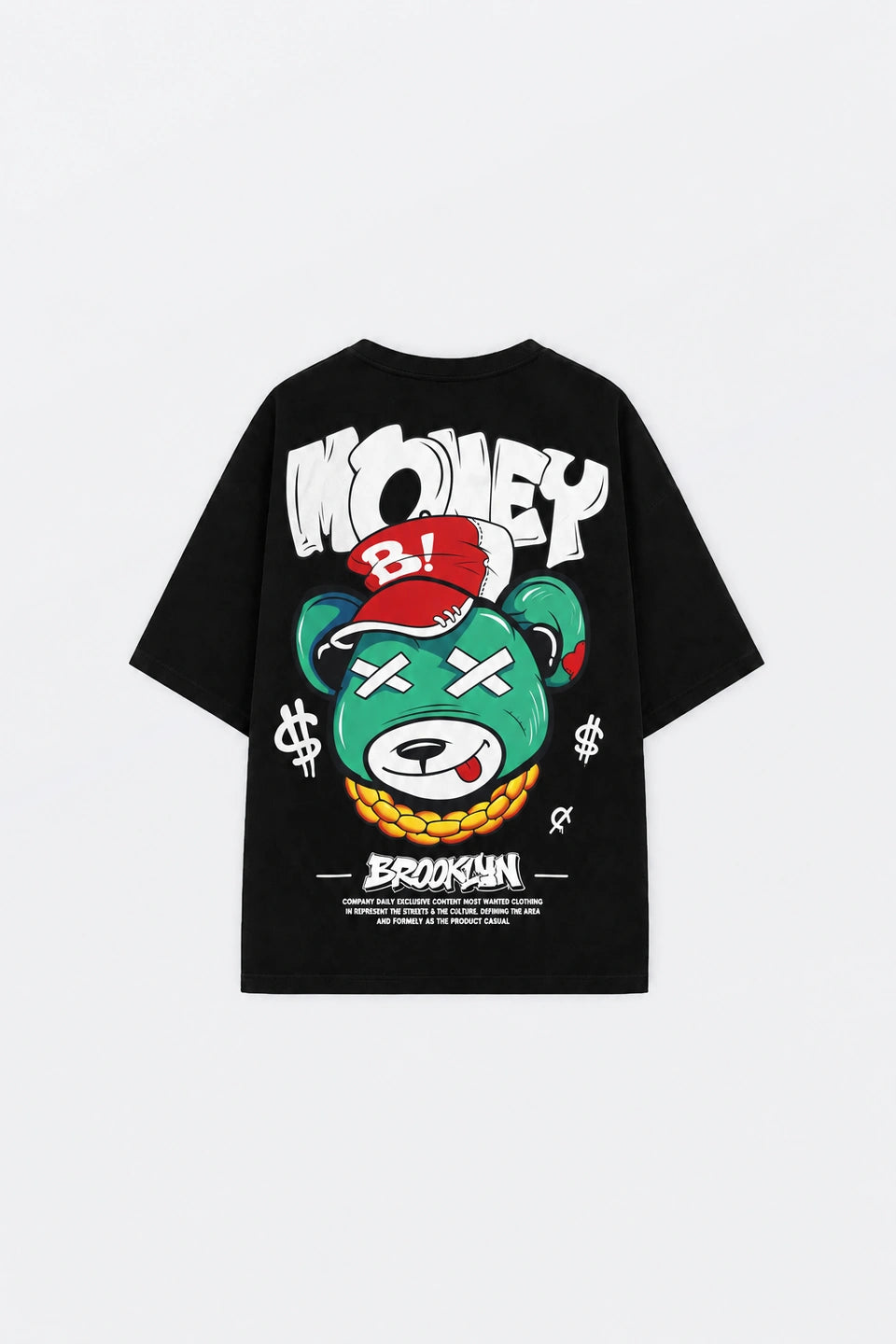 Camiseta Money Brooklyn Oversize