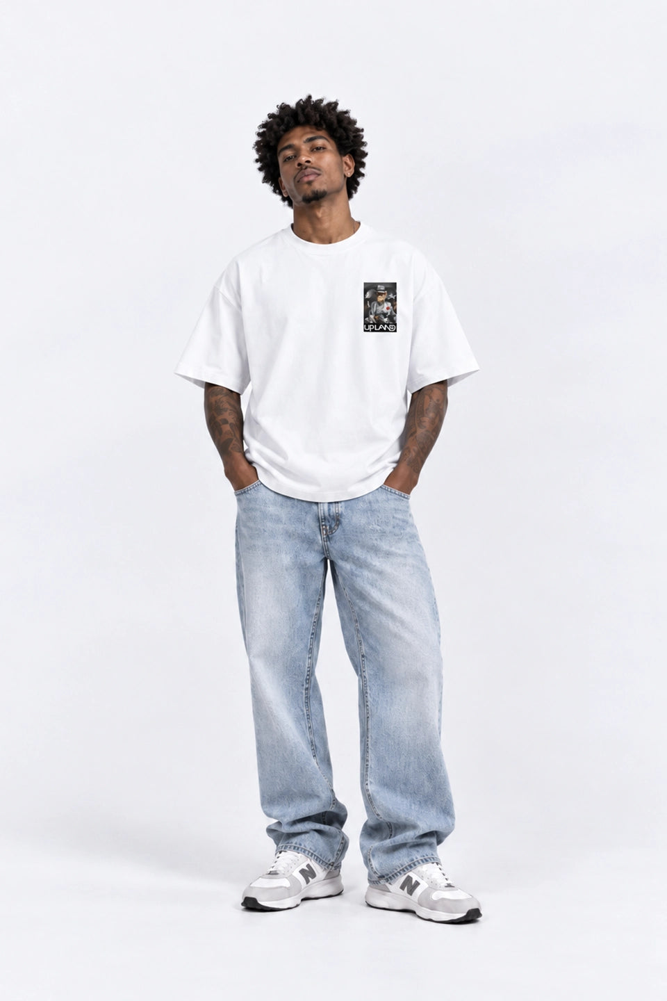 Camiseta Upland Oversize