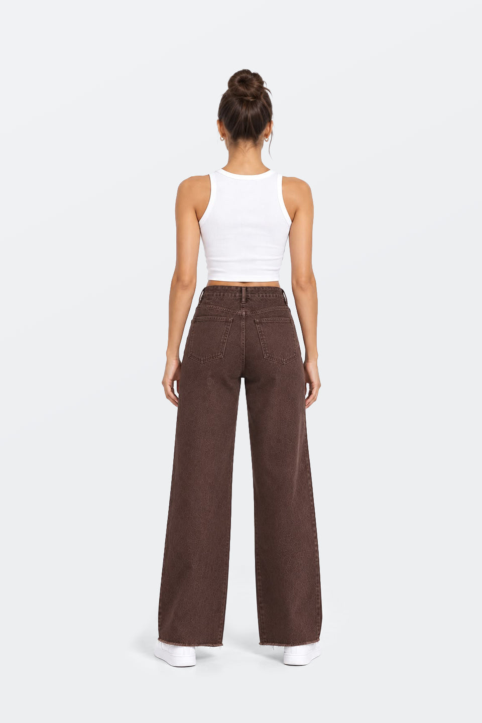 Vaquero marrón AY3267-3 Wide Leg