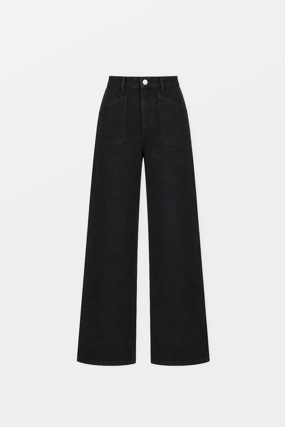 Vaquero negro elástico AY3272 wide leg