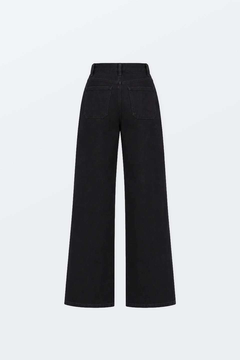 Vaquero negro elástico AY3272 wide leg