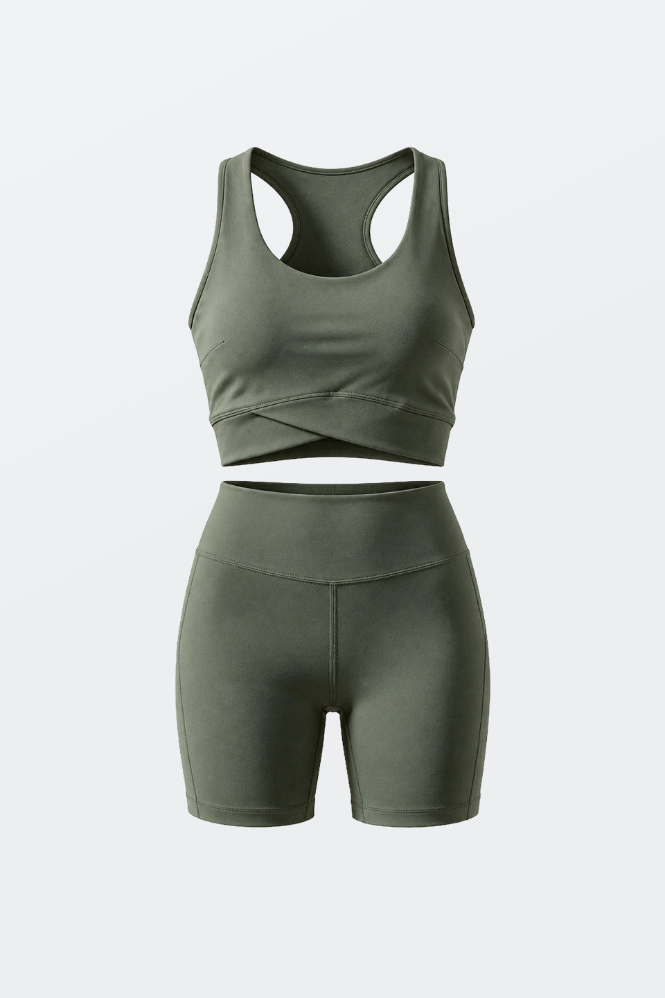Conjunto deportivo top corto
