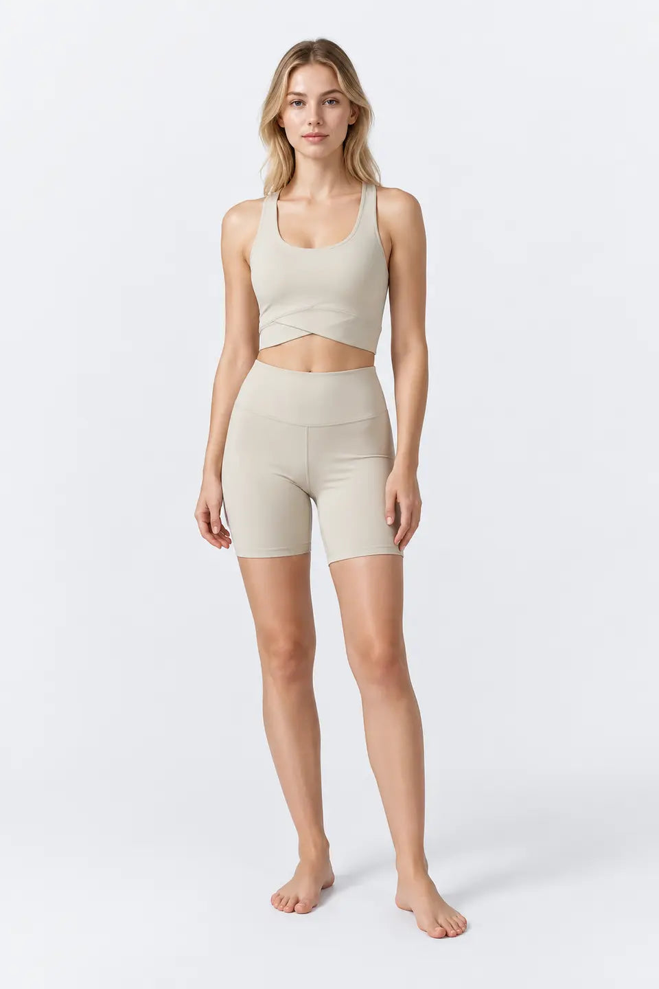 Conjunto deportivo top corto