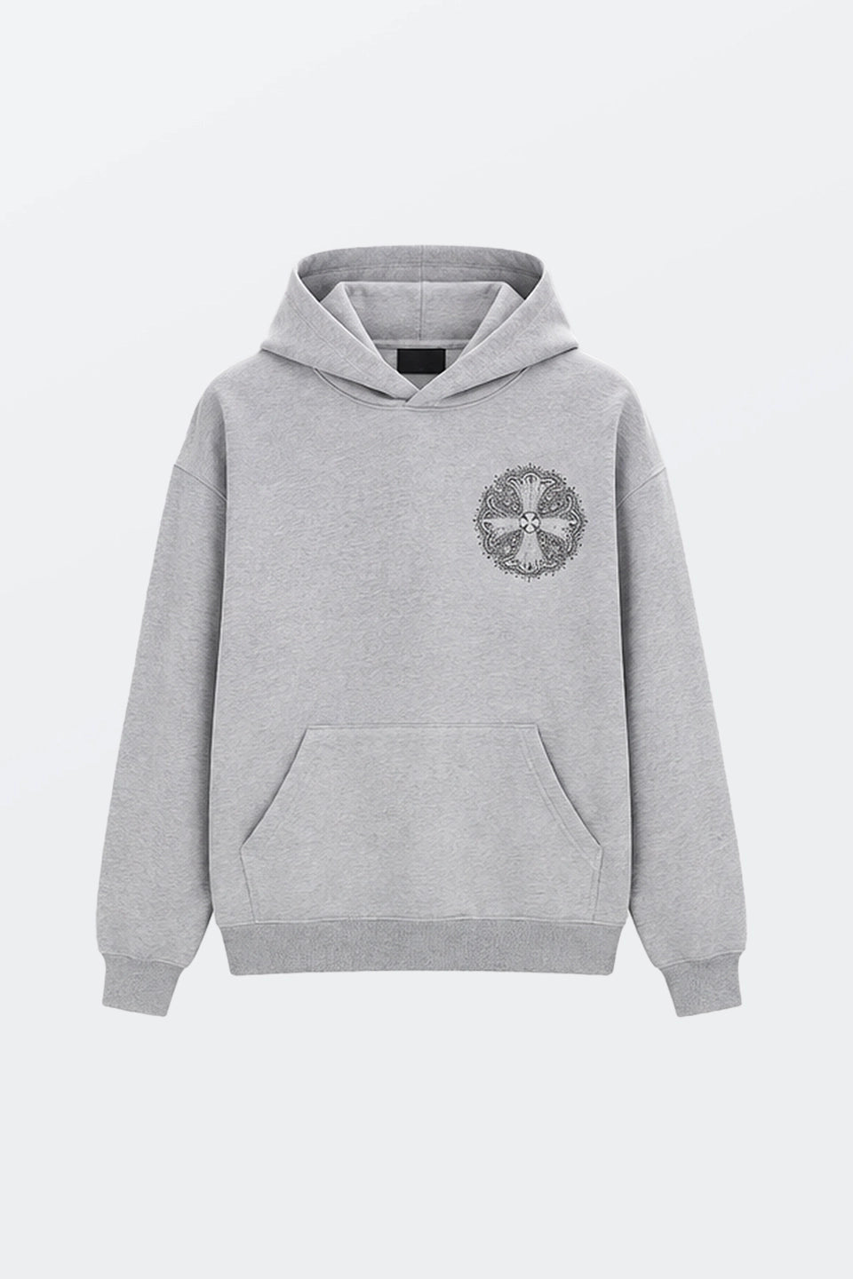 Sudadera cruz pedrerias