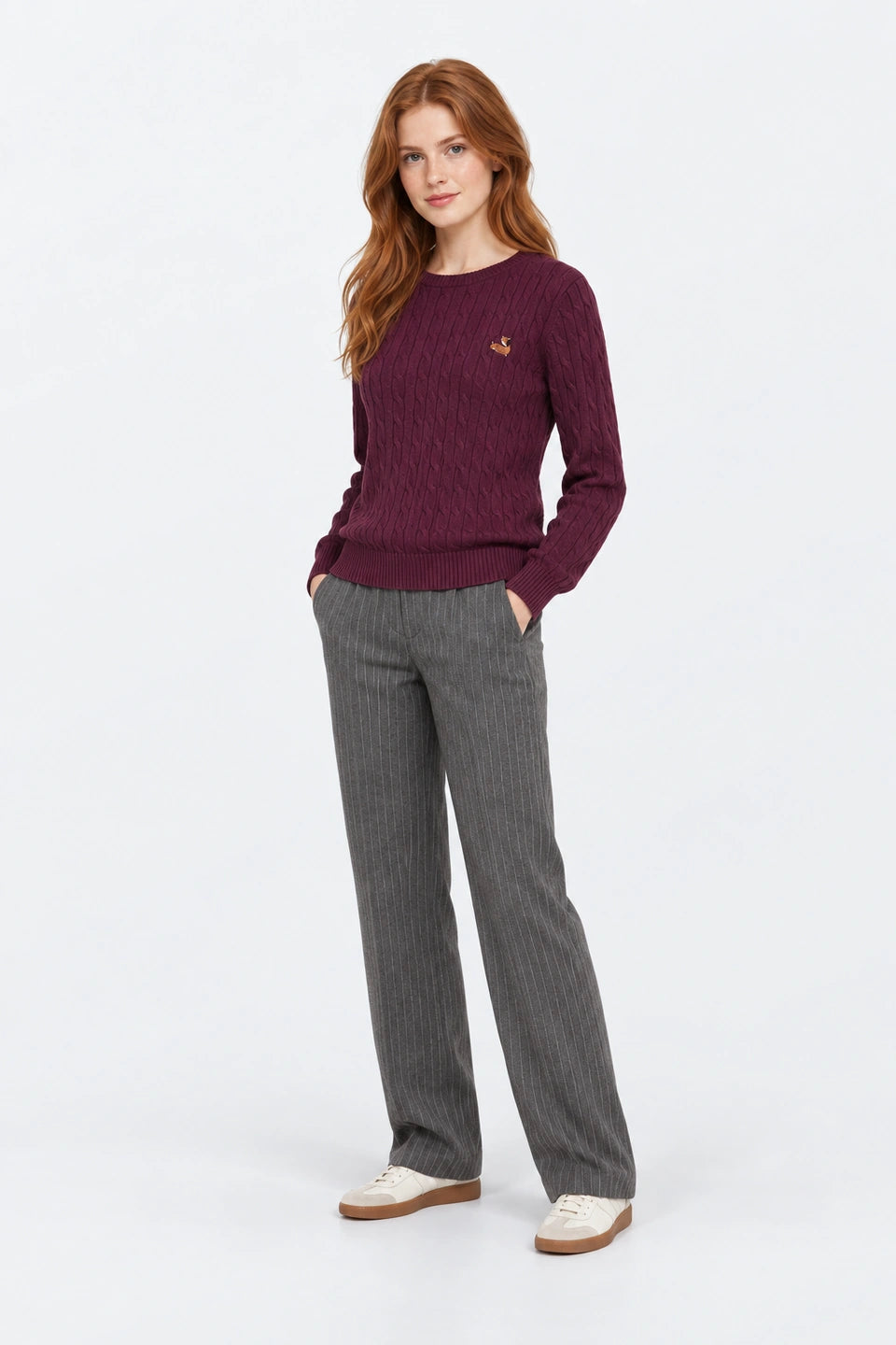 Jersey punto trenzado Oversize