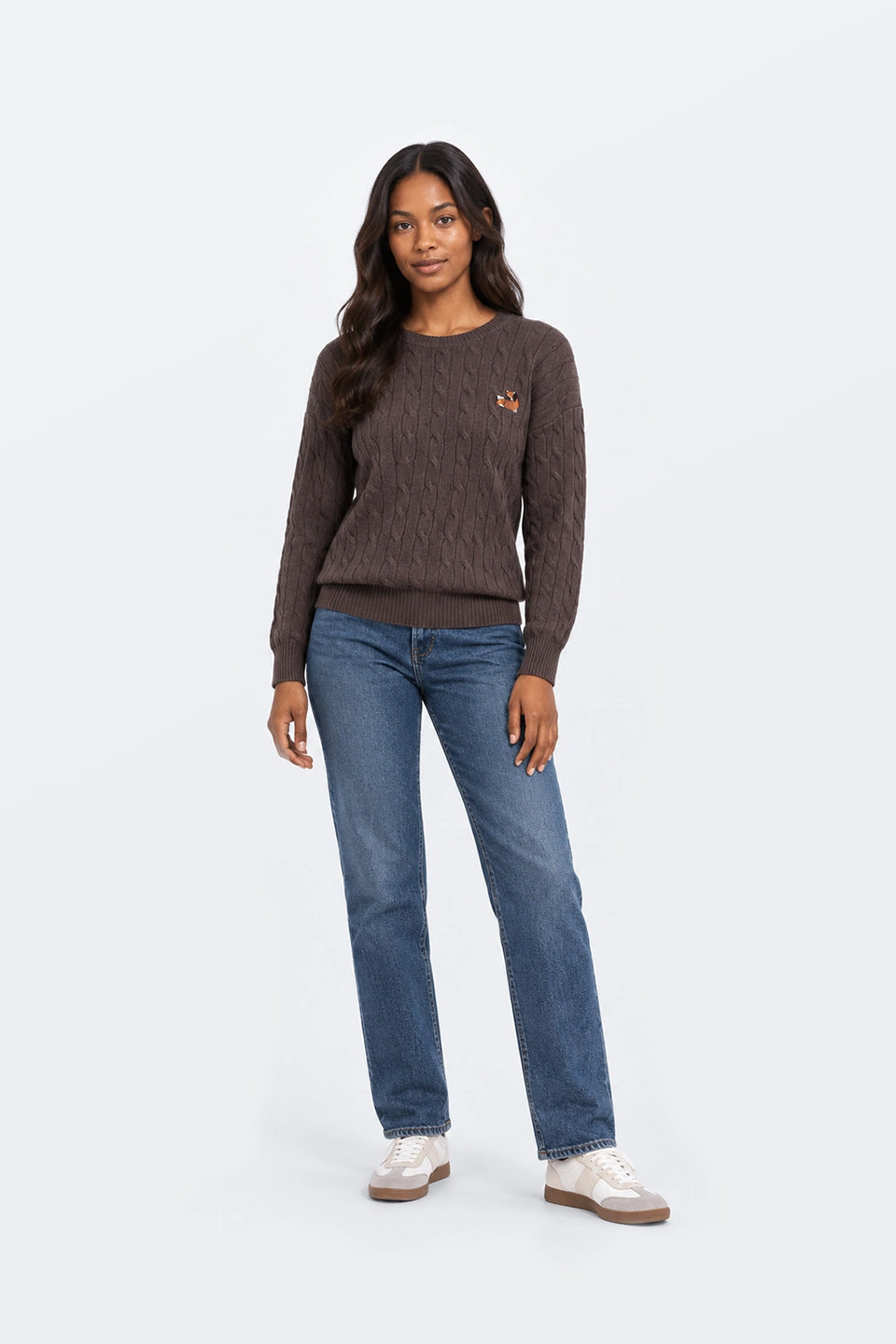 Jersey punto trenzado Oversize