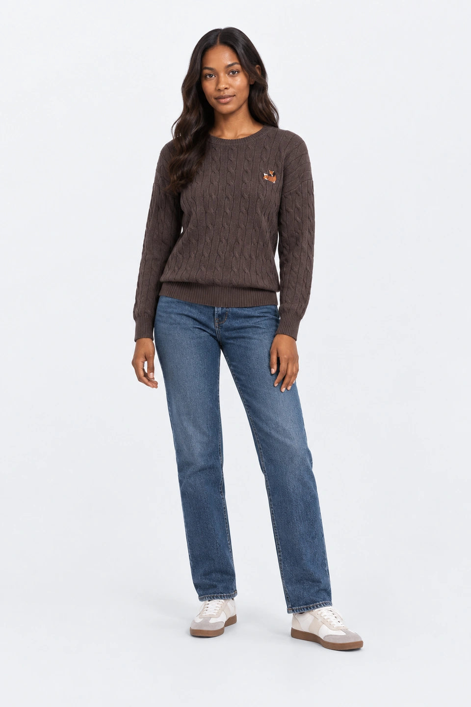 Jersey punto trenzado Oversize