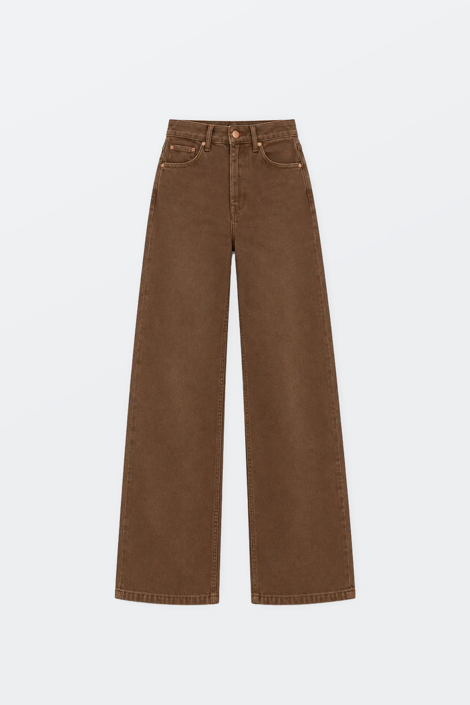 Vaquero marrón M11163 Wide Leg