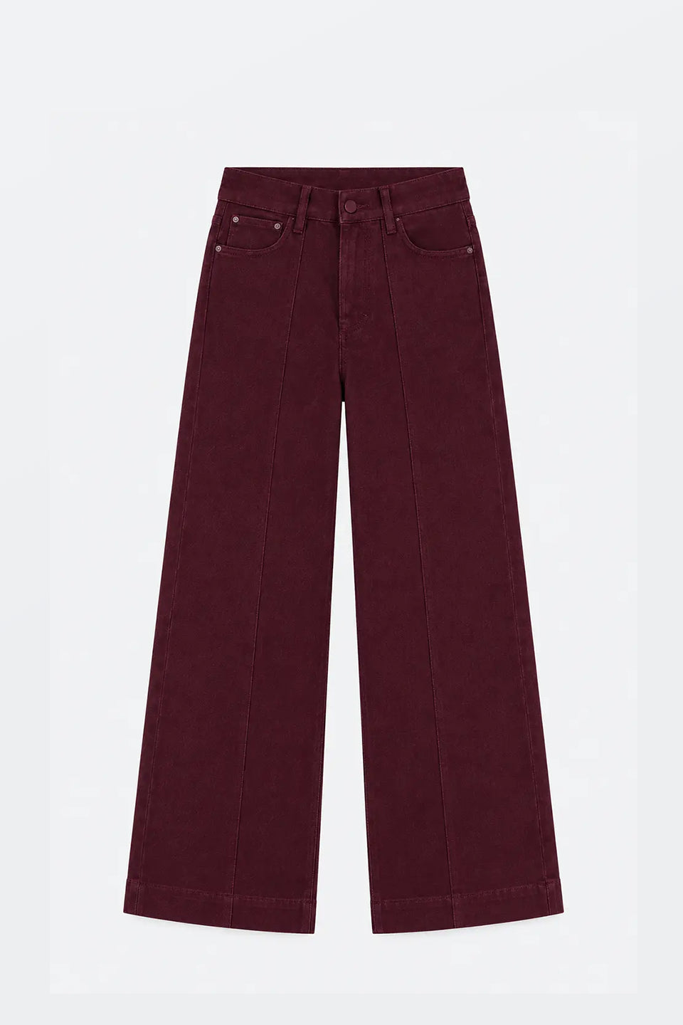 Vaquero burdeos M11306-5 Wide Leg