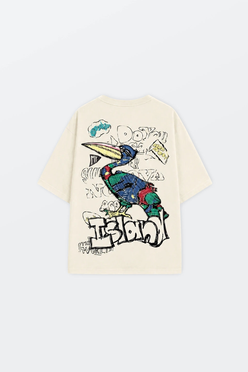 Camiseta Island Oversize