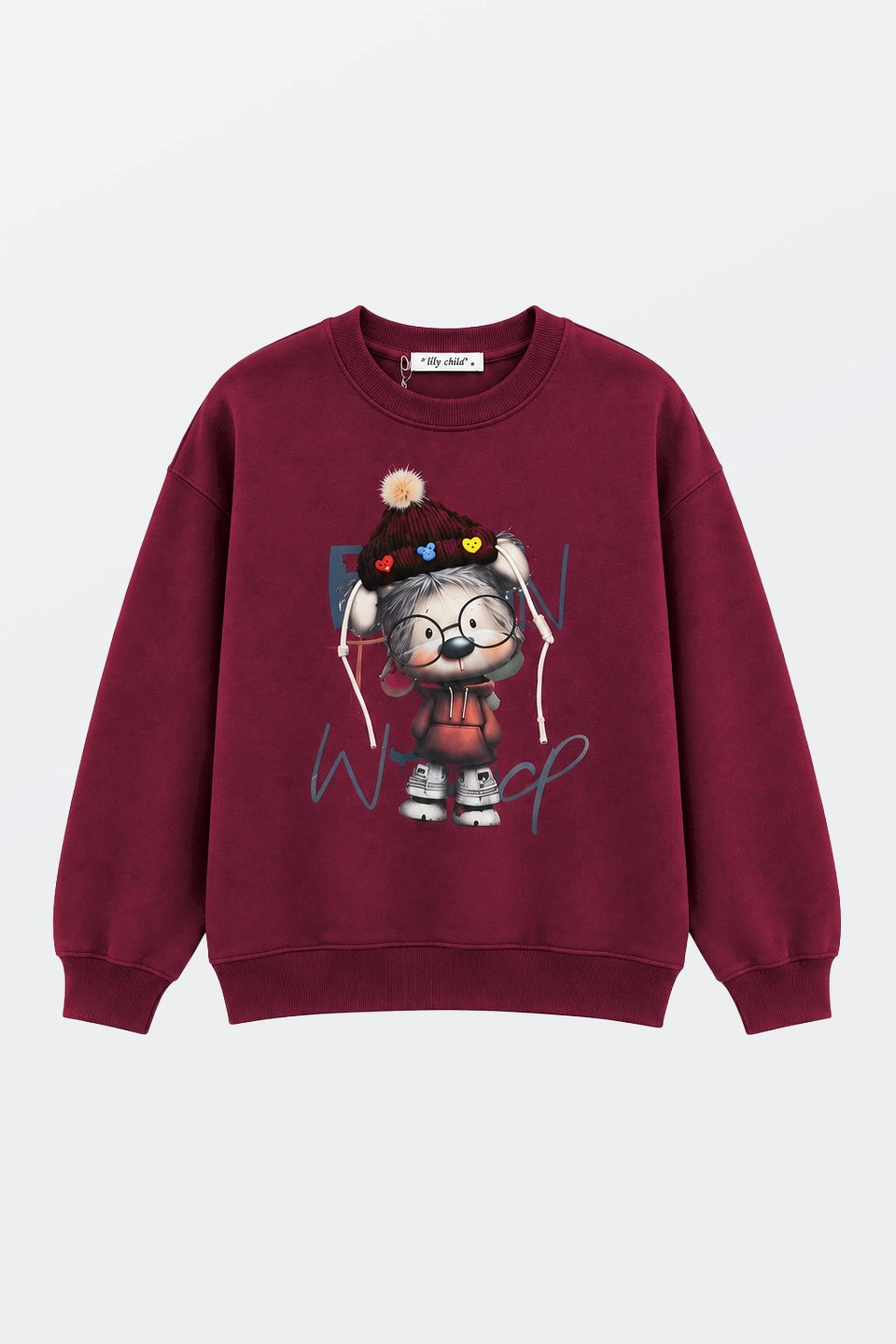 Sudadera muñeca pompom