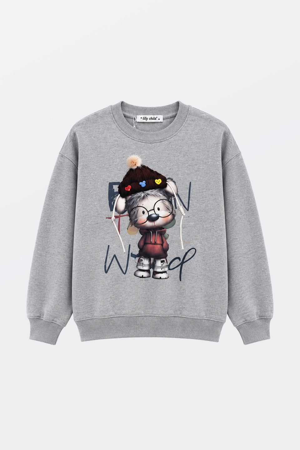 Sudadera muñeca pompom