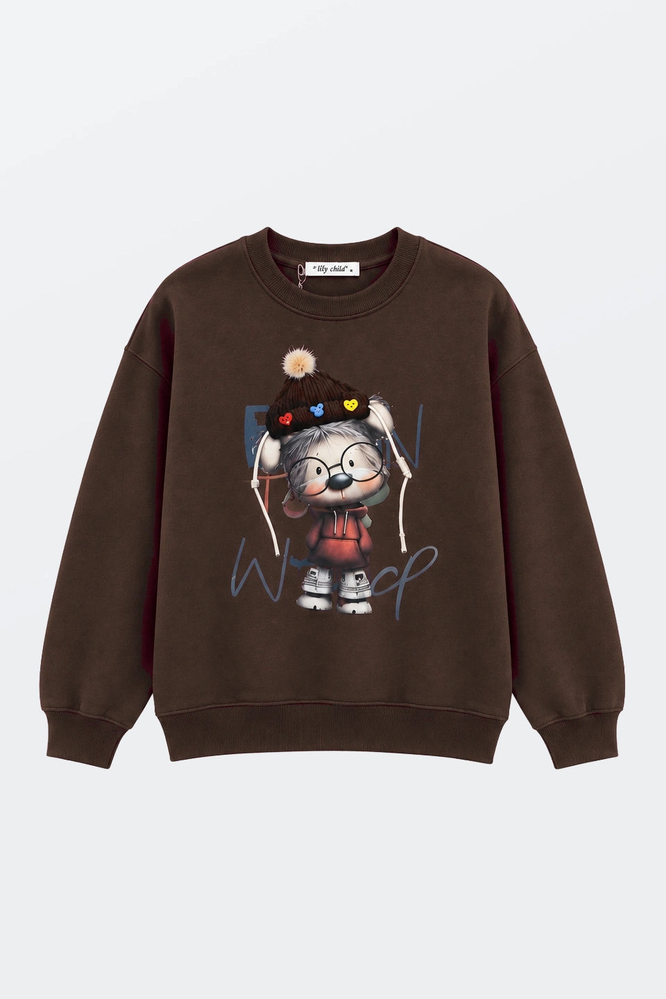 Sudadera muñeca pompom