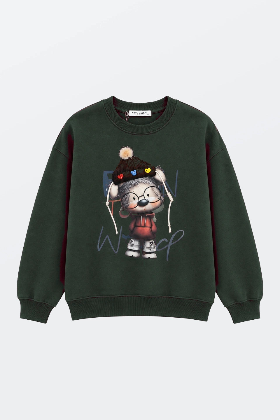 Sudadera muñeca pompom
