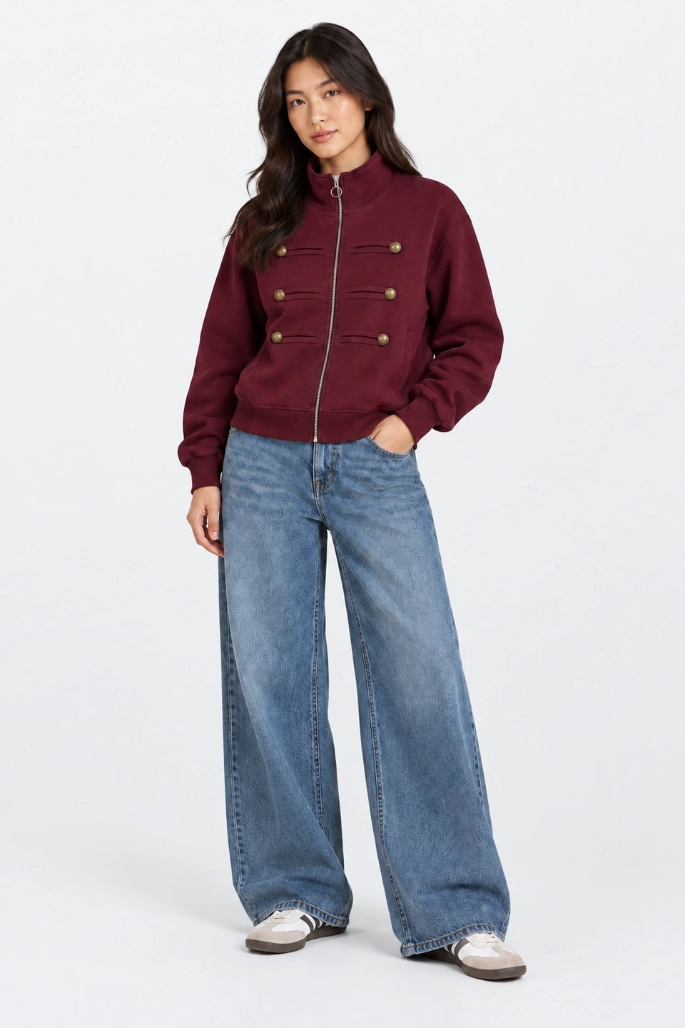 Chaqueta tipo sudadera