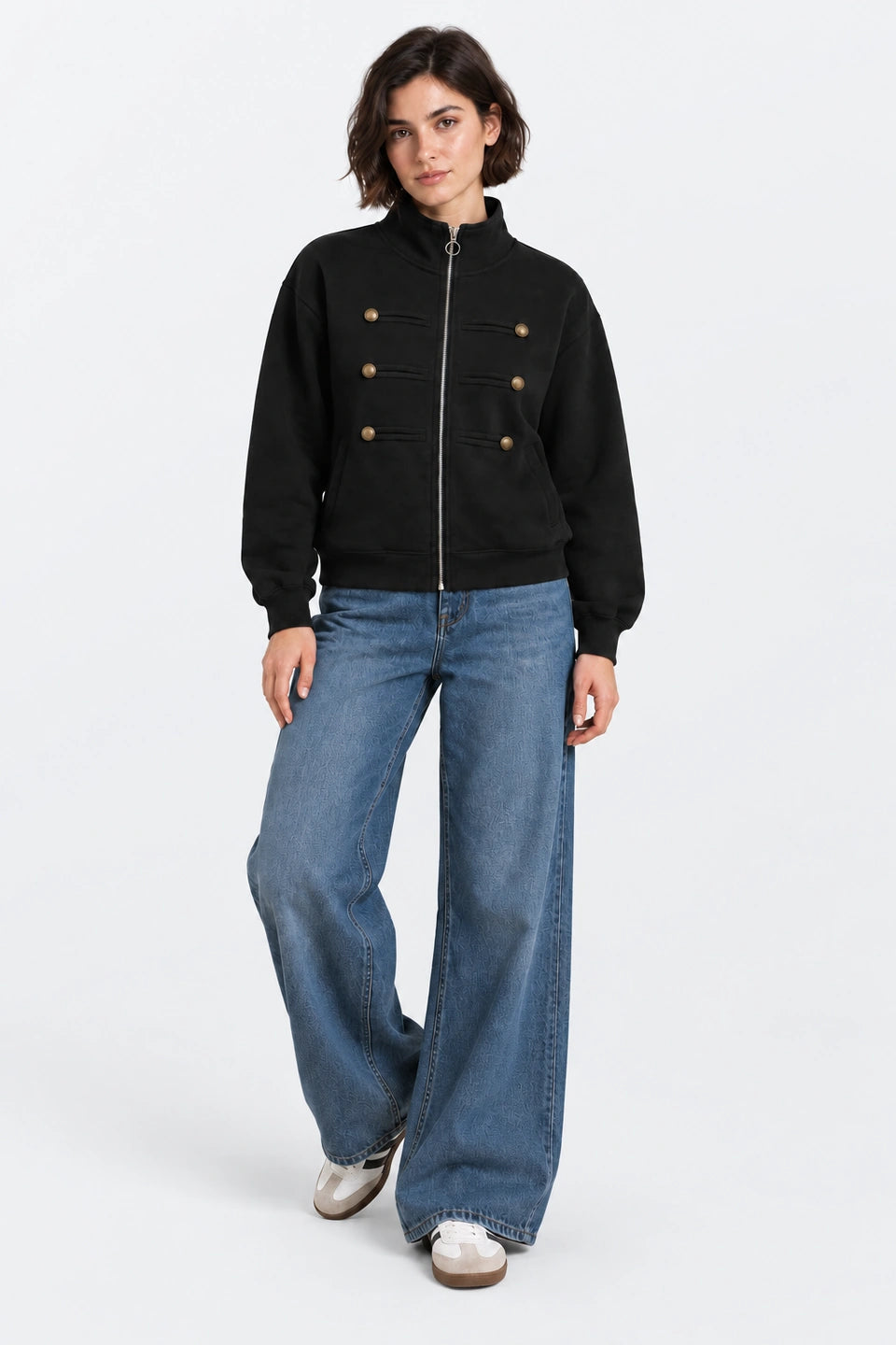 Chaqueta tipo sudadera