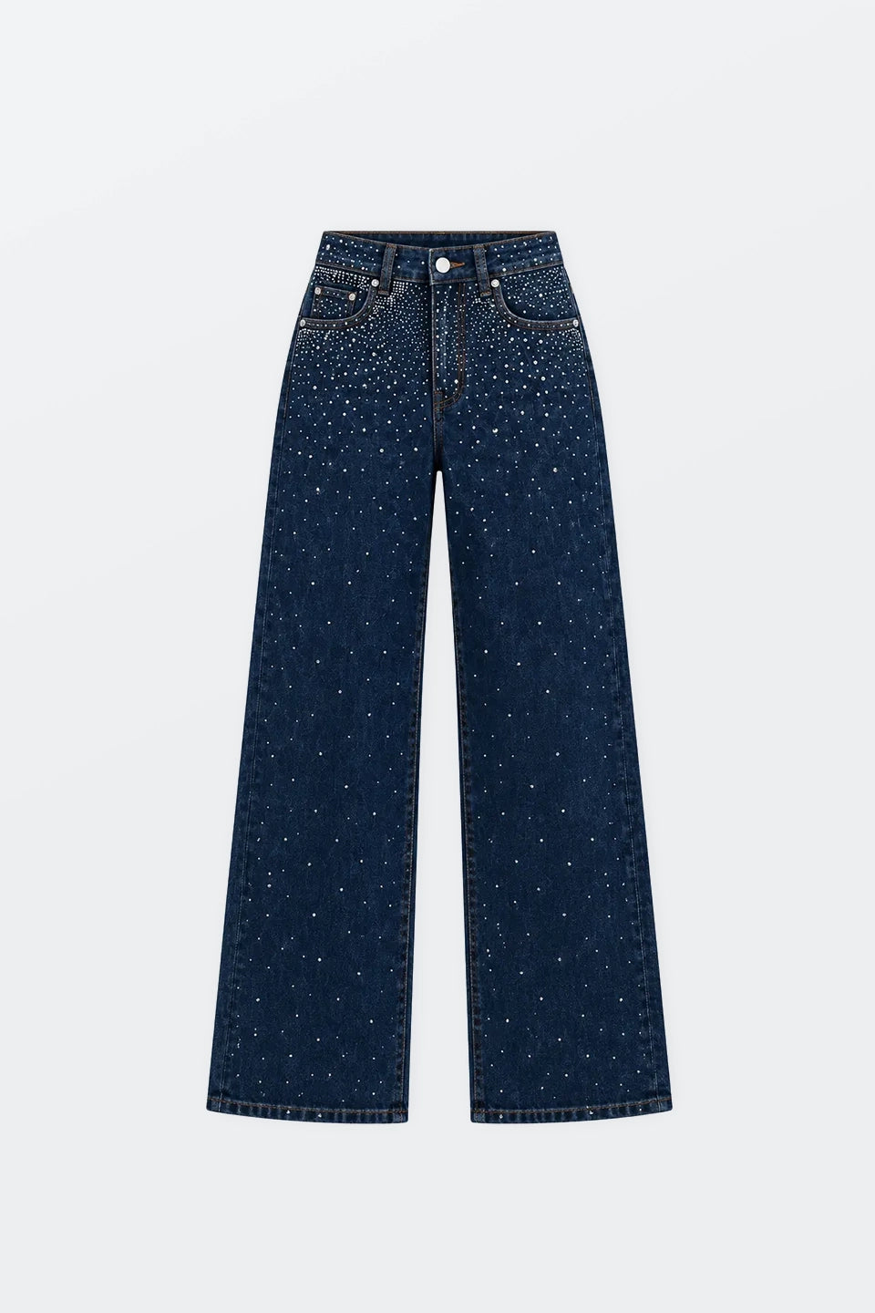 Vaquero wide leg azul oscuro