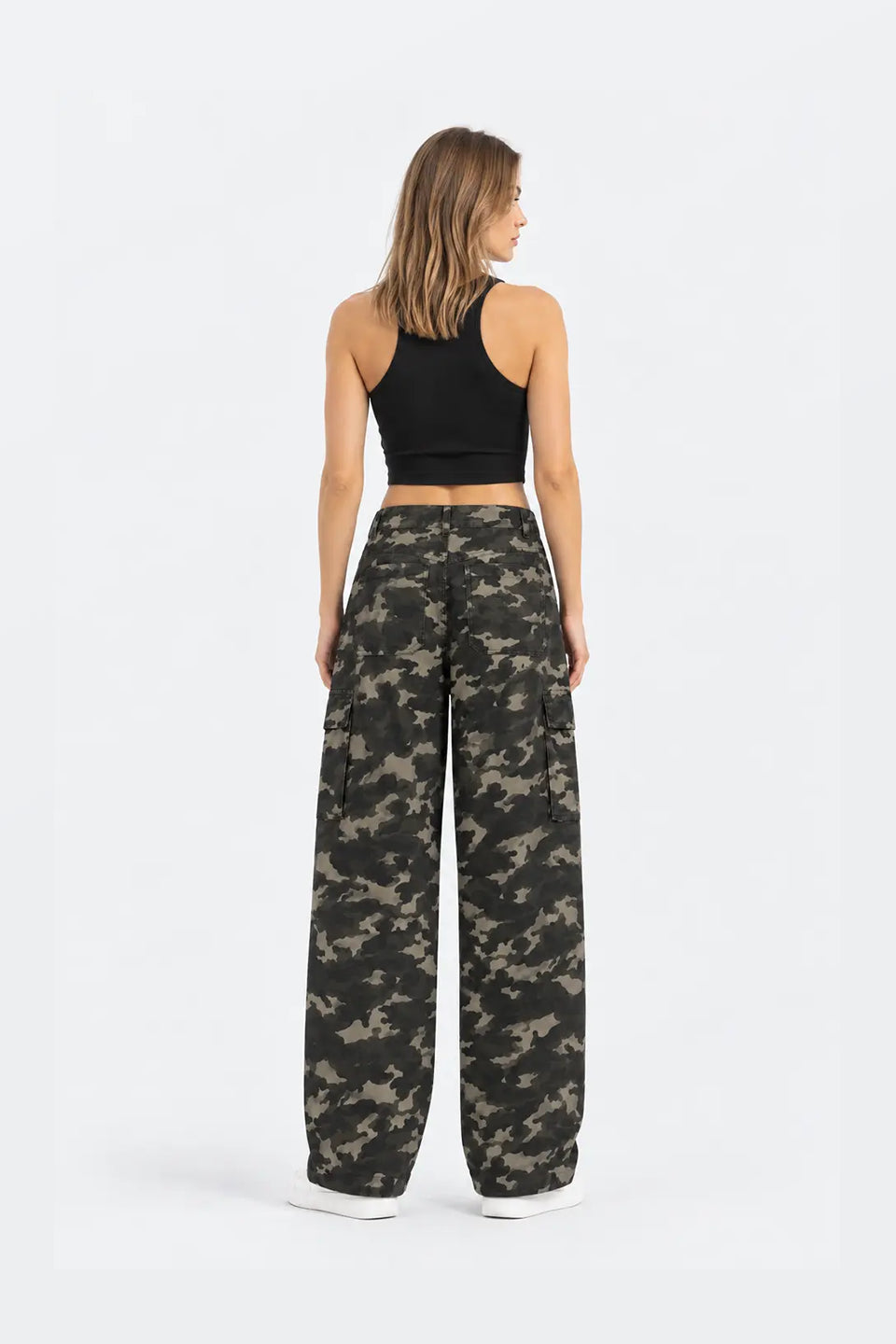 Vaquero estampado camuflaje V660