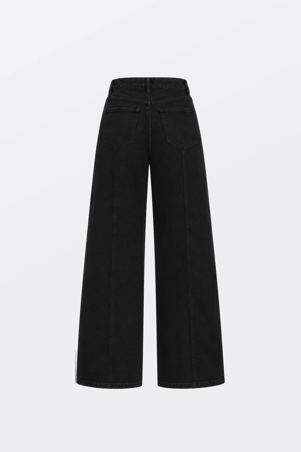 Vaquero negro V809-1 Wide Leg
