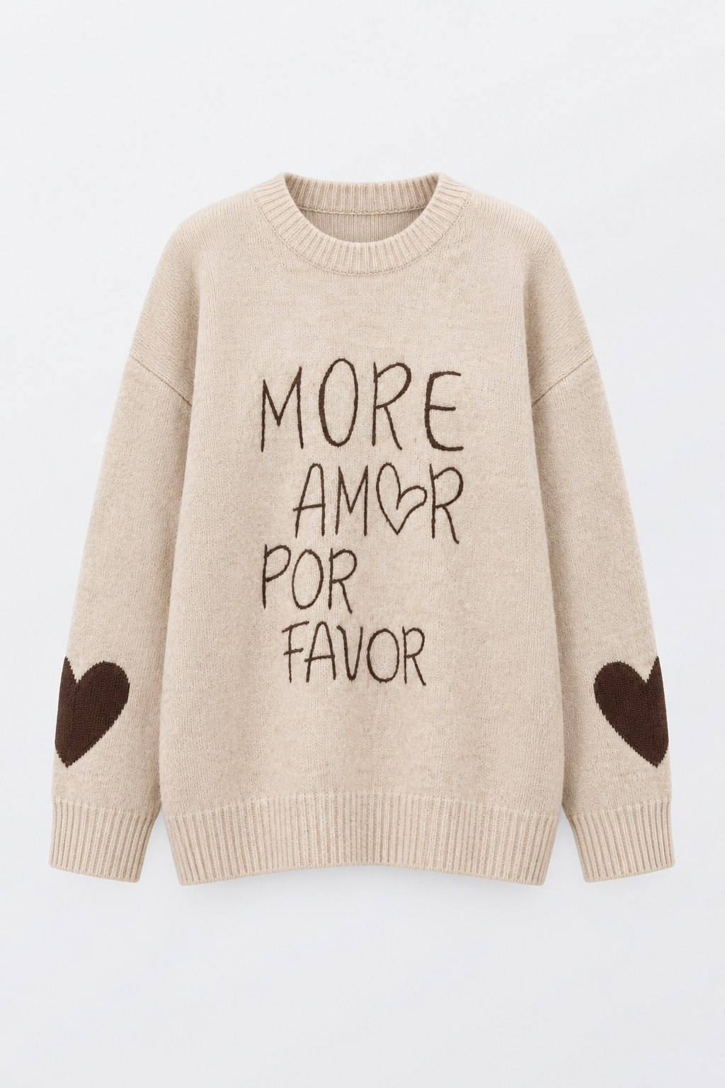 Jersey corazones oversize