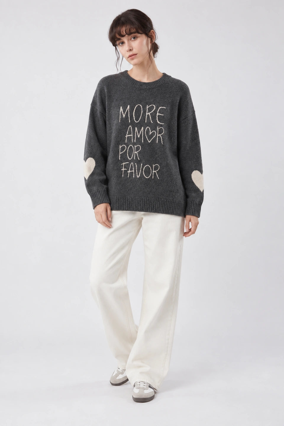 Jersey corazones oversize