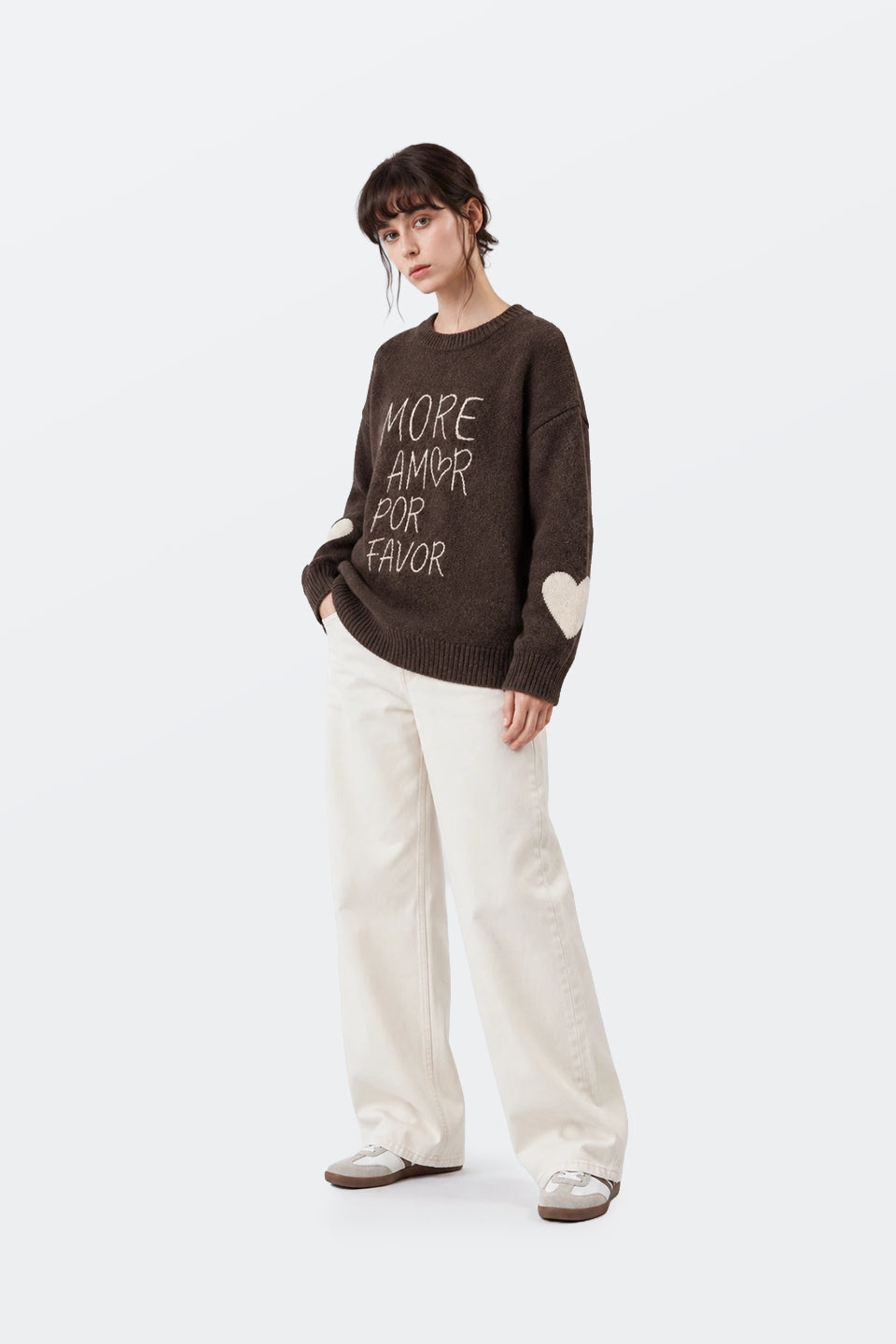 Jersey corazones oversize