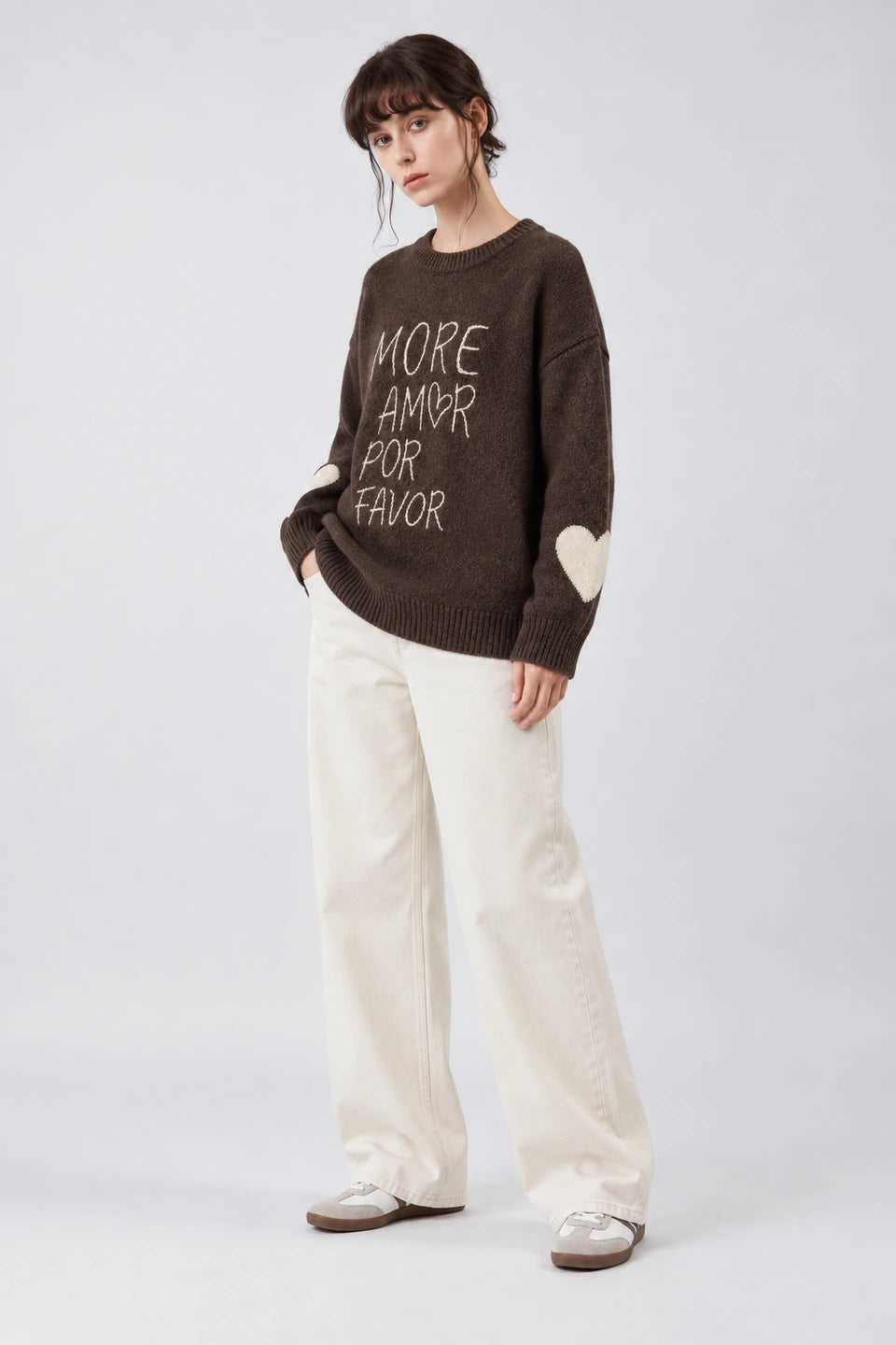 Jersey corazones oversize