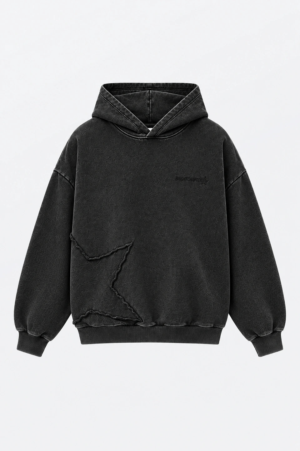 Sudadera vintage capucha y estrella