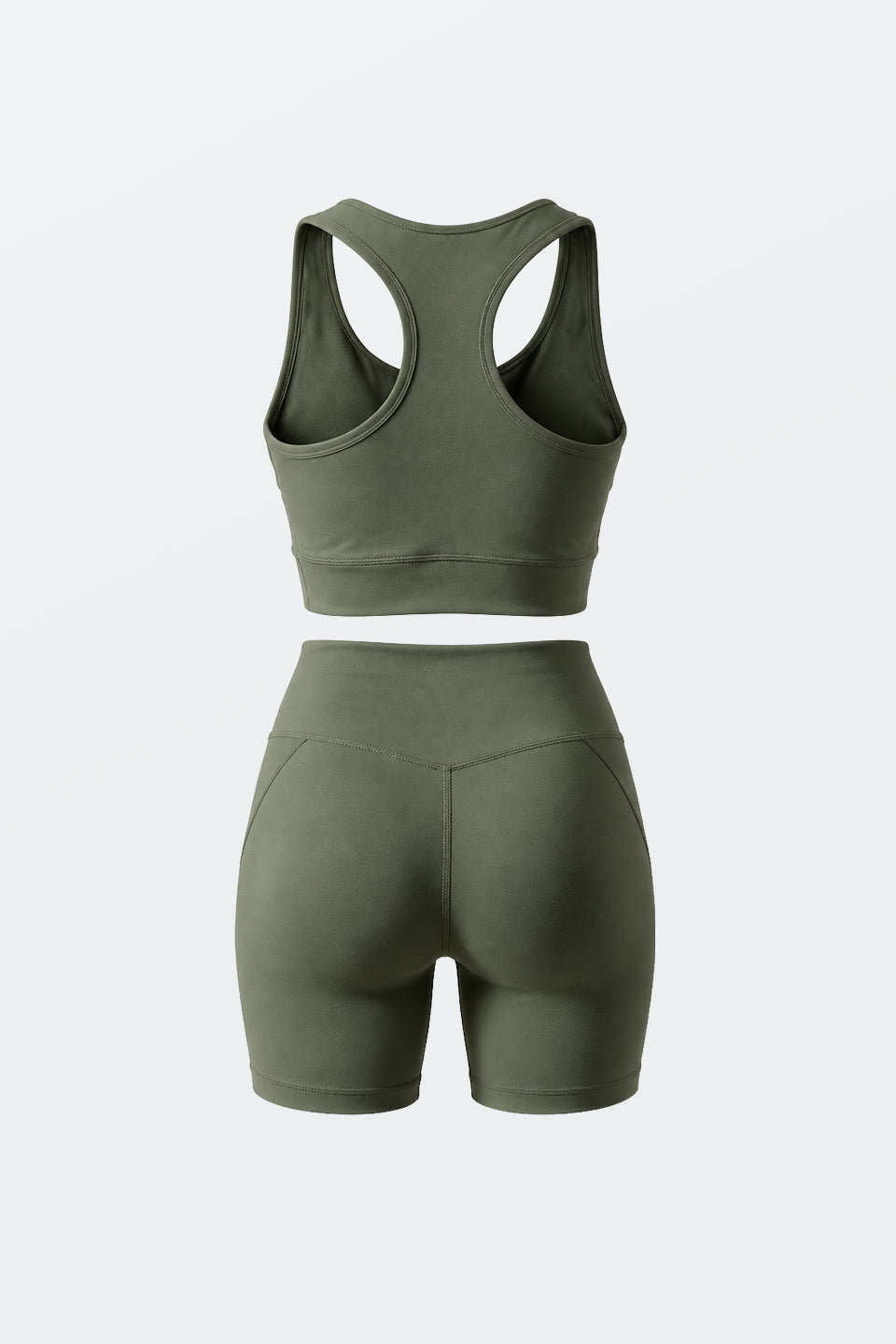 Conjunto deportivo top corto