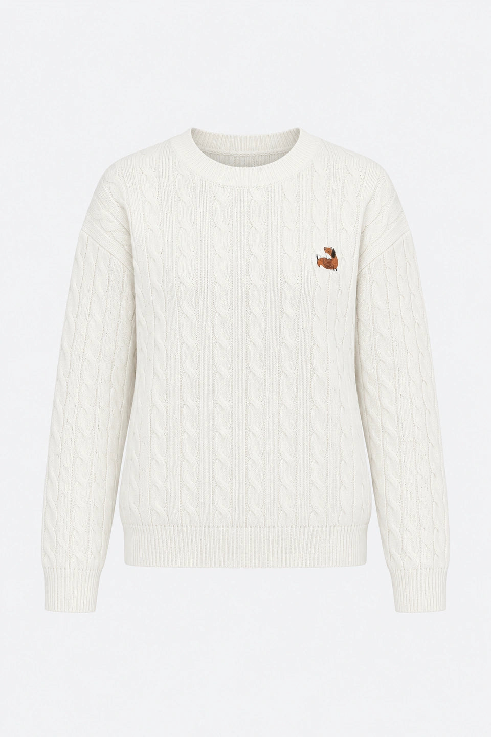 Jersey punto trenzado Oversize