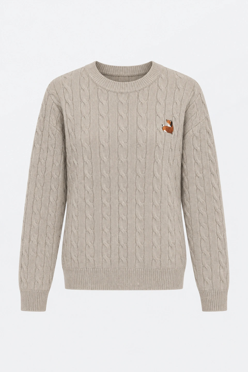 Jersey punto trenzado Oversize