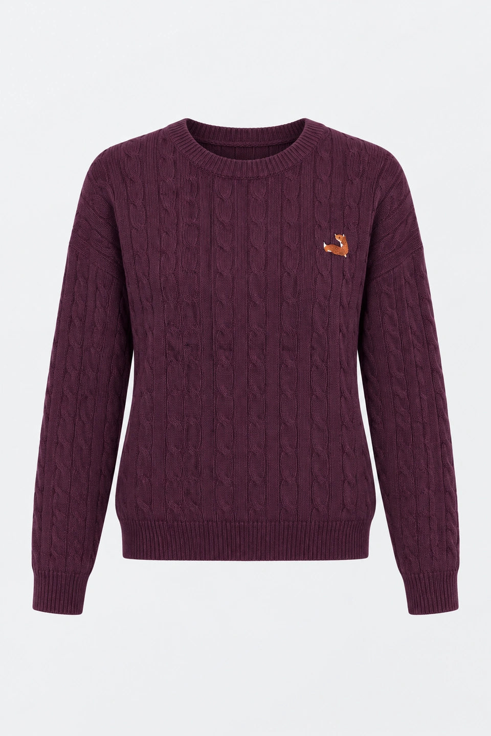 Jersey punto trenzado Oversize