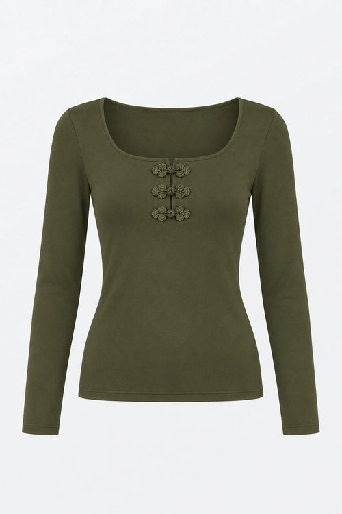 Camiseta escote cuadrado